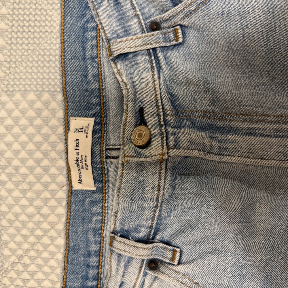 Abercrombie & Fitch Denim Blue Jeans